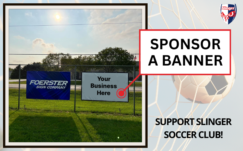 Support Slinger Soccer Club By Sponsoring A Banner!
